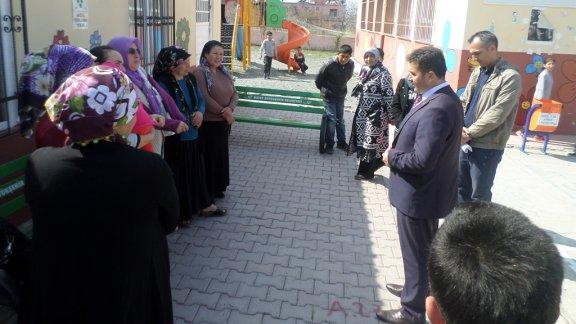 İlçe Milli Eğitim Müdürümüz Sayın Ramazan DÖNMEZ´in Aşağı Kepirce İlk-Ortaokuluna Ziyaretleri