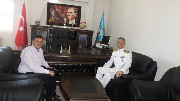 Arsuz Deniz Üs Komutanı Albay Sayın Ünsal KIZIL´ın Kurumumuza Ziyaretleri