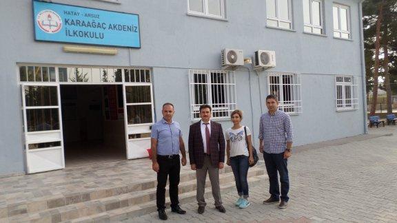 İlçe Milli Eğitim Müdürümüz Sayın Ramazan DÖNMEZ´in Karaağaç Akdeniz İlkokuluna Ziyaretleri...