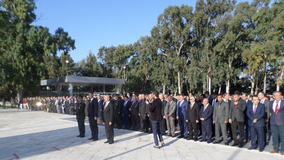 Ulu Önderimiz Gazi Mustafa Kemal Atatürk´ün Ölümünün 79. Yıl Dönümü Anma Töreni