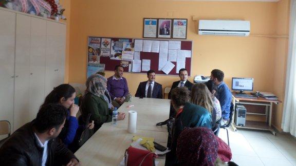 İlçe Milli Eğitim Müdürümüz Sayın Ramazan DÖNMEZ beraberinde Şube Müdürü Sayın Mustafa ŞEKER ile Üçgüllük Ortaokulu ve Üçgüllük İlkokuluna Ziyaretleri