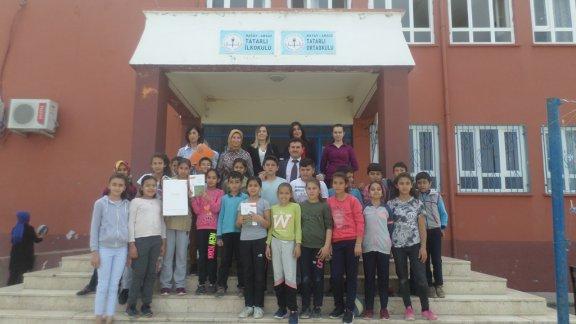 İlçe Milli Eğitim Müdürümüz Sayın Ramazan DÖNMEZ Tatarlı İlkokulu ve Ortaokuluna Ziyaretleri