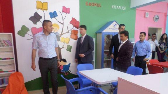 Arpaderesi İlkokulu ve Ortaokulunda Kütüphane Açılışı Yapıldı...