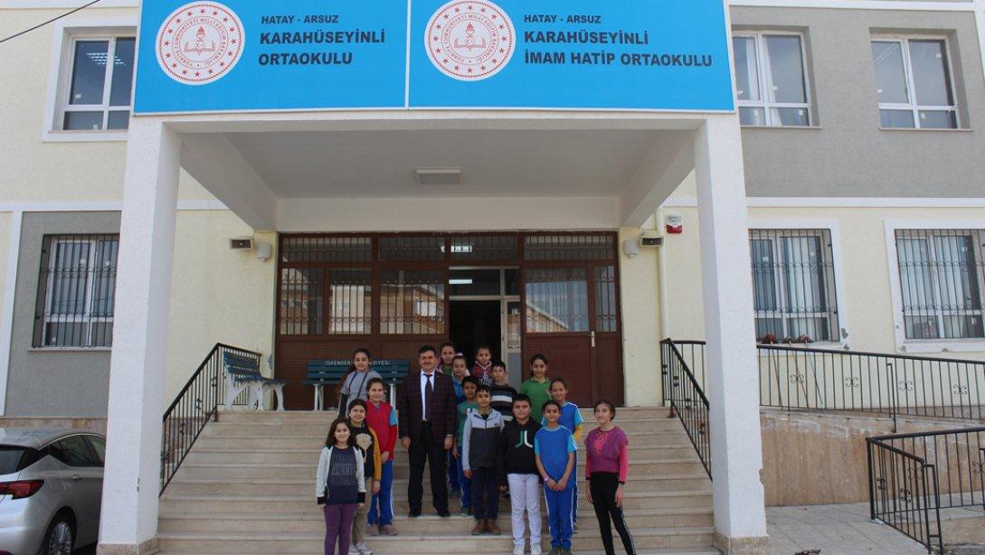 İlçe Milli Eğitim Müdürümüz Sayın Ramazan DÖNMEZ'in Karahüseyinli Ortaokulu ve Karahüseyinli İmam Hatip Ortaokuluna Ziyaretleri...
