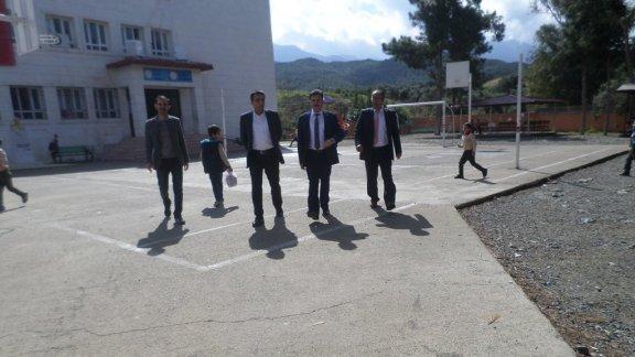İlçe Milli Eğitim Müdürümüz Sayın Ramazan DÖNMEZ beraberinde Şube Müdürü Sayın Mehmet İNCE ile Beyköy İlkokulu ve Ortaokuluna Ziyaretleri