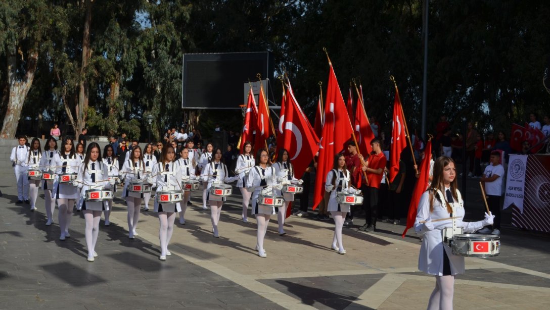 29 Ekim Cumhuriyet Bayramının 101. Yıl Dönümü İlçemiz Arsuz'da Coşkuyla Kutlandı.