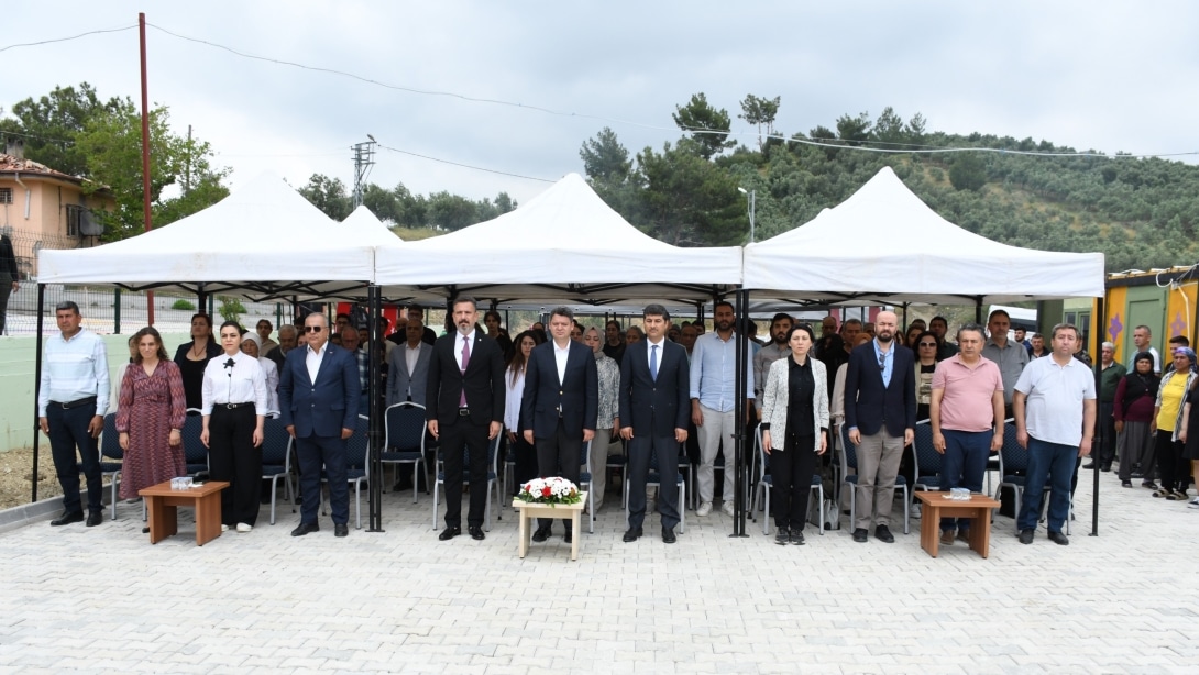 Konacık Kışlaçayı İlkokulunda anlamlı açılışlar.